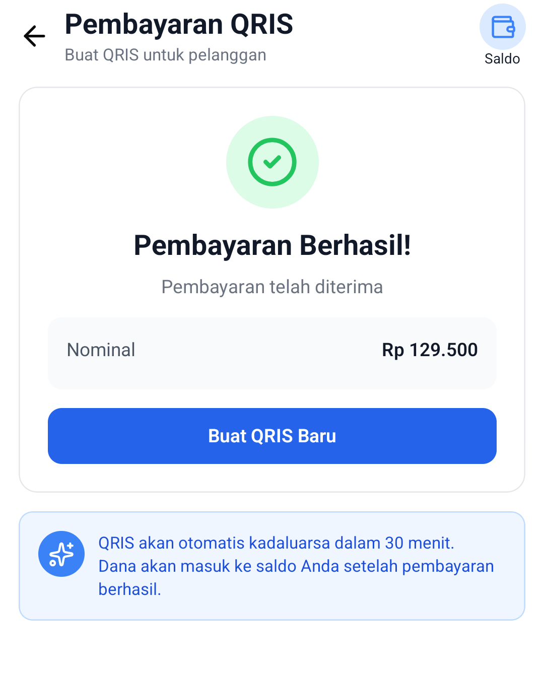 Biz Pro QRIS Screenshot